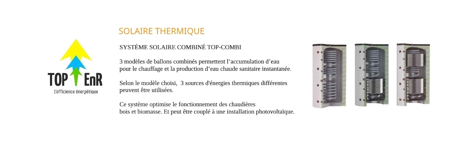 GAMME TOP COMBI ECS DE TOP ENR_SOLAIRE THERMIQUE_FOURNITURE ET POSE PAR CIMAJ TOULOUSE